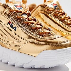 fila with gold